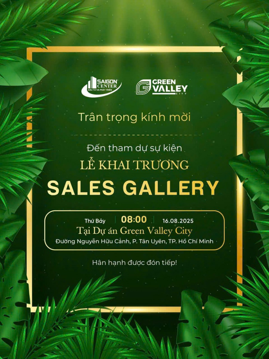 Lễ khai trương Sales Gallery Green Valley City