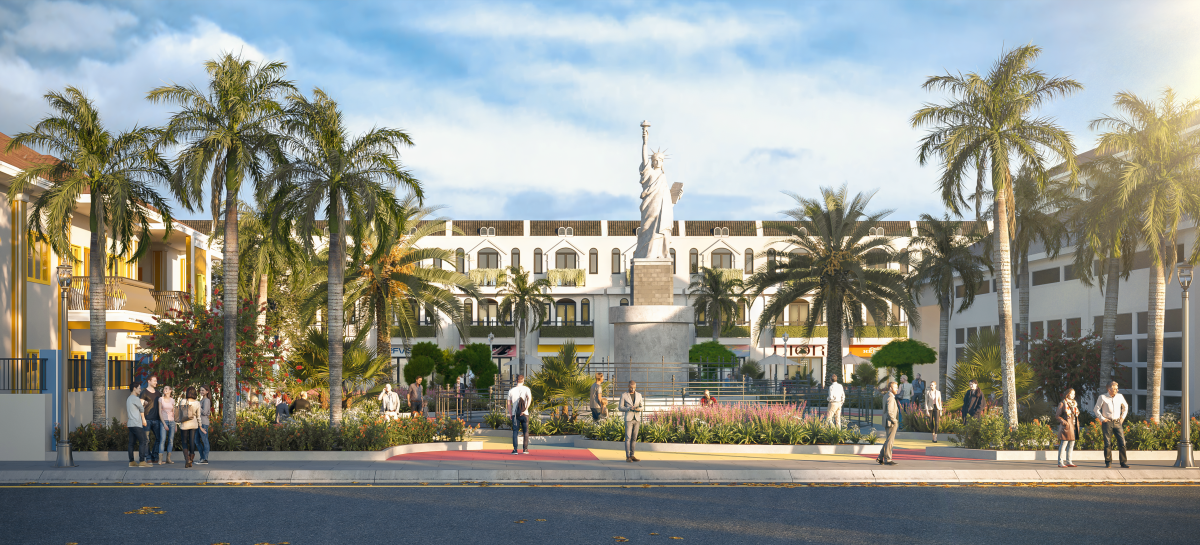 Một góc của Green Valley City